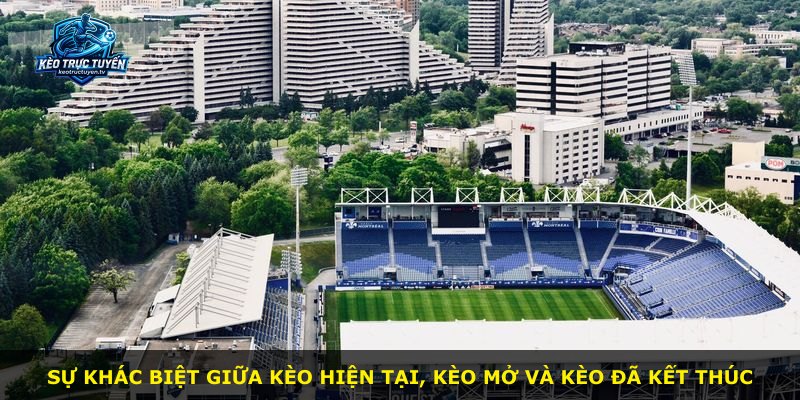 Sự khác biệt giữa kèo hiện tại, kèo mở và kèo đã kết thúc