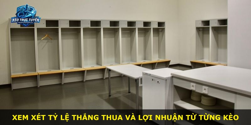 Xem xét tỷ lệ thắng thua và lợi nhuận từ từng kèo